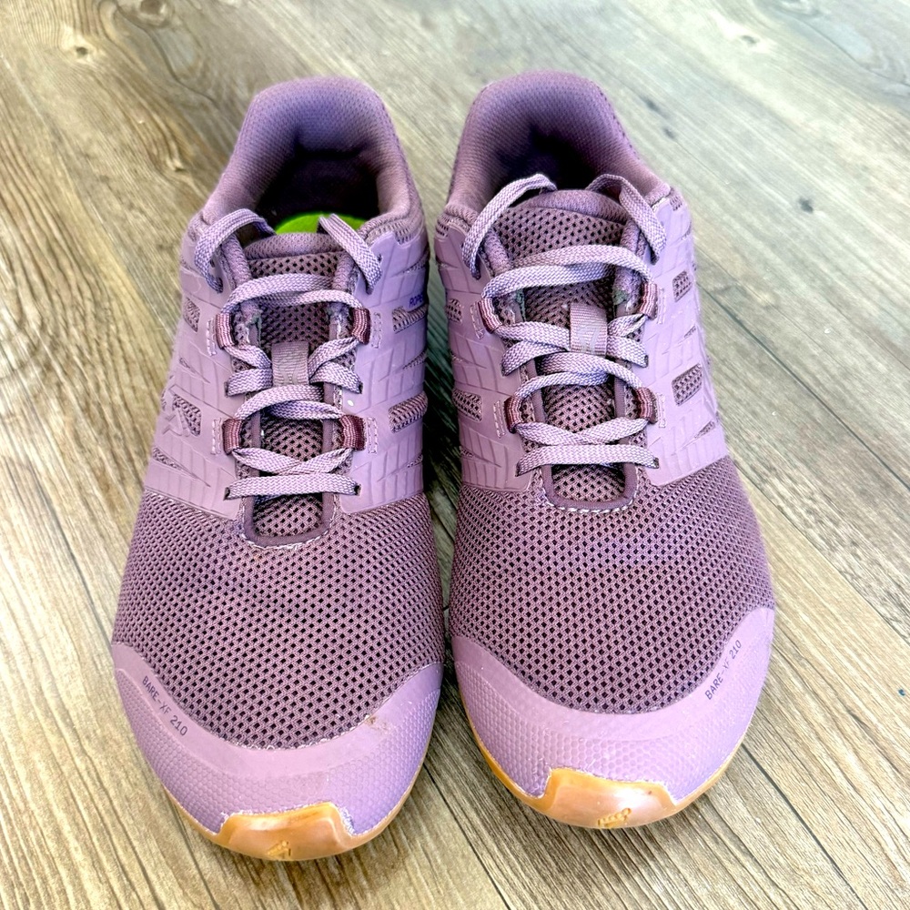inov-8 Bare-XF 210 V3 Purple/Gum US 9.5 UK 7 EU 40.5
